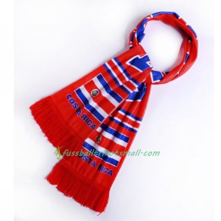 Costa Rica WM 2018 Schal Rot